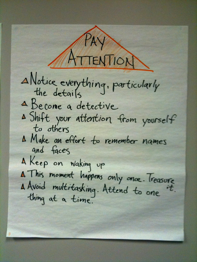 Read more about the article Note to self – Pay Attention