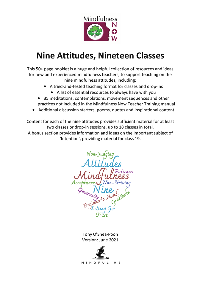 9 Attitudes 19 Classes Front Cover